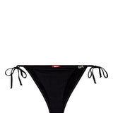 Slip bikini con lacci laterali brigittes-dnm in nero Diesel - donna 