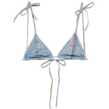 Top bikini tatiana-dnm  in celeste Diesel - donna 