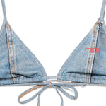 Top bikini tatiana-dnm  in celeste Diesel - donna 