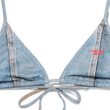 Top bikini tatiana-dnm  in celeste Diesel - donna 