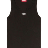 Canotta T-Anki con logo in nero Diesel - donna 