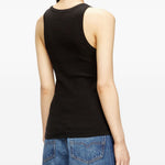 Canotta T-Anki con logo in nero Diesel - donna 