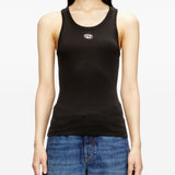 Canotta T-Anki con logo in nero Diesel - donna 