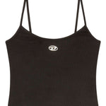 Top T-Hupy-Od in nero Diesel - donna 