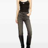 Top T-Hupy-Od in nero Diesel - donna 