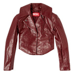 Minigonna O-Hara con logo in bordeaux Diesel - donna 