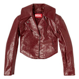 Minigonna O-Hara con logo in bordeaux Diesel - donna 
