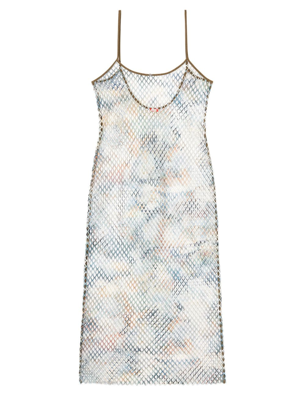 Copricostume in rete in blu Diesel - donna 