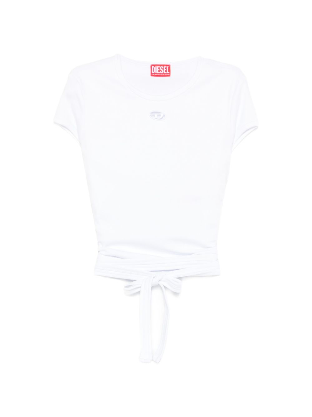 T-shirt T-Bunny-Tail in bianco Diesel - donna 