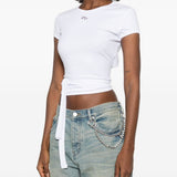 T-shirt T-Bunny-Tail in bianco Diesel - donna 