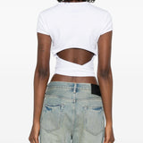 T-shirt T-Bunny-Tail in bianco Diesel - donna 