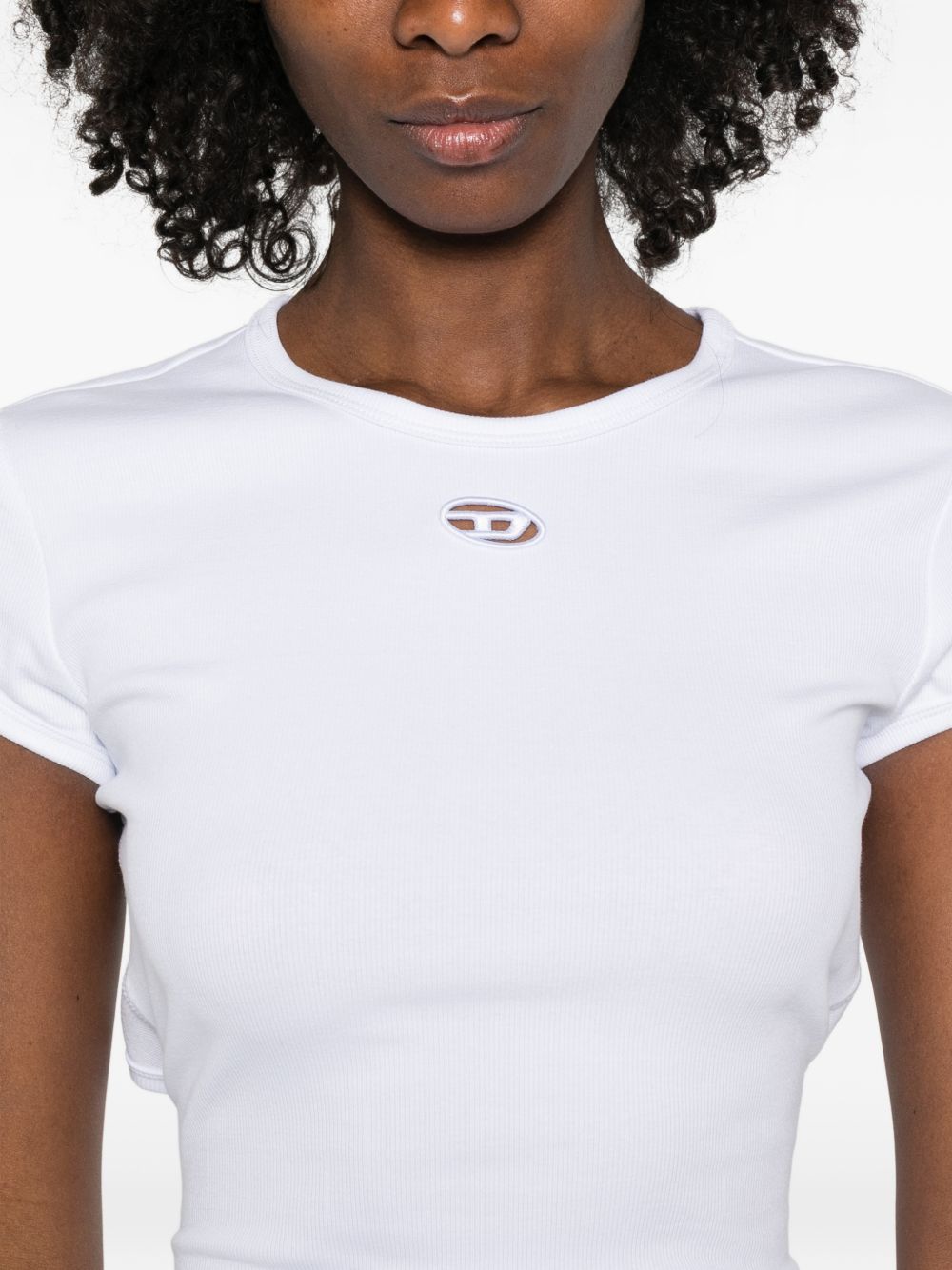 T-shirt T-Bunny-Tail in bianco Diesel - donna 