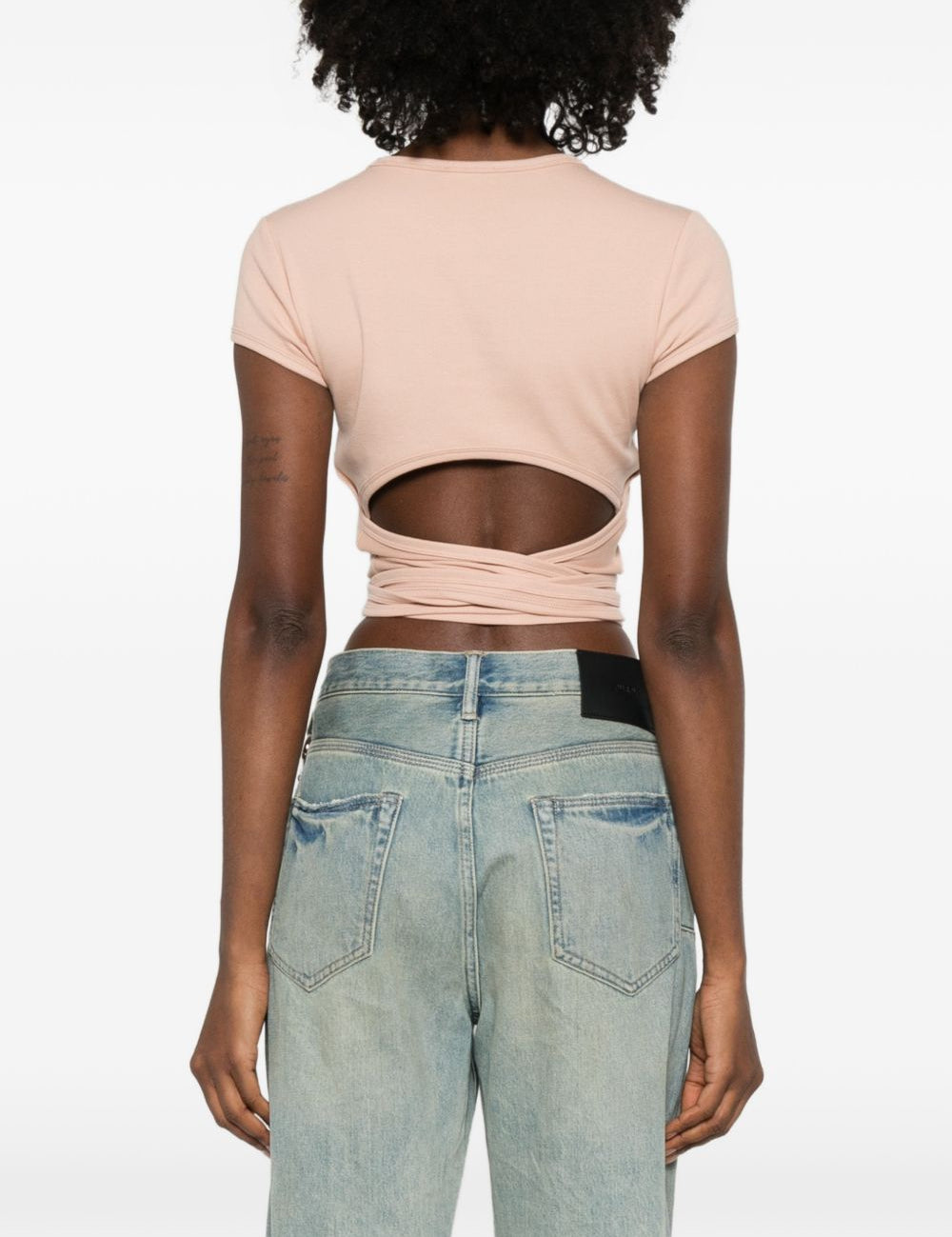 T-shirt T-Bunny-Tail-R1 a portafoglio in rosa Diesel - donna 