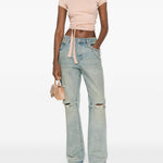T-shirt T-Bunny-Tail-R1 a portafoglio in rosa Diesel - donna 