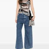 Jeans D-Sire-S4 a gamba ampia 1996 in blu Diesel - donna 