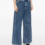 Jeans D-Sire-S4 a gamba ampia 1996 in blu Diesel - donna 