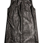 Mini abito con logo d-ares in rilievo in nero Diesel - donna 