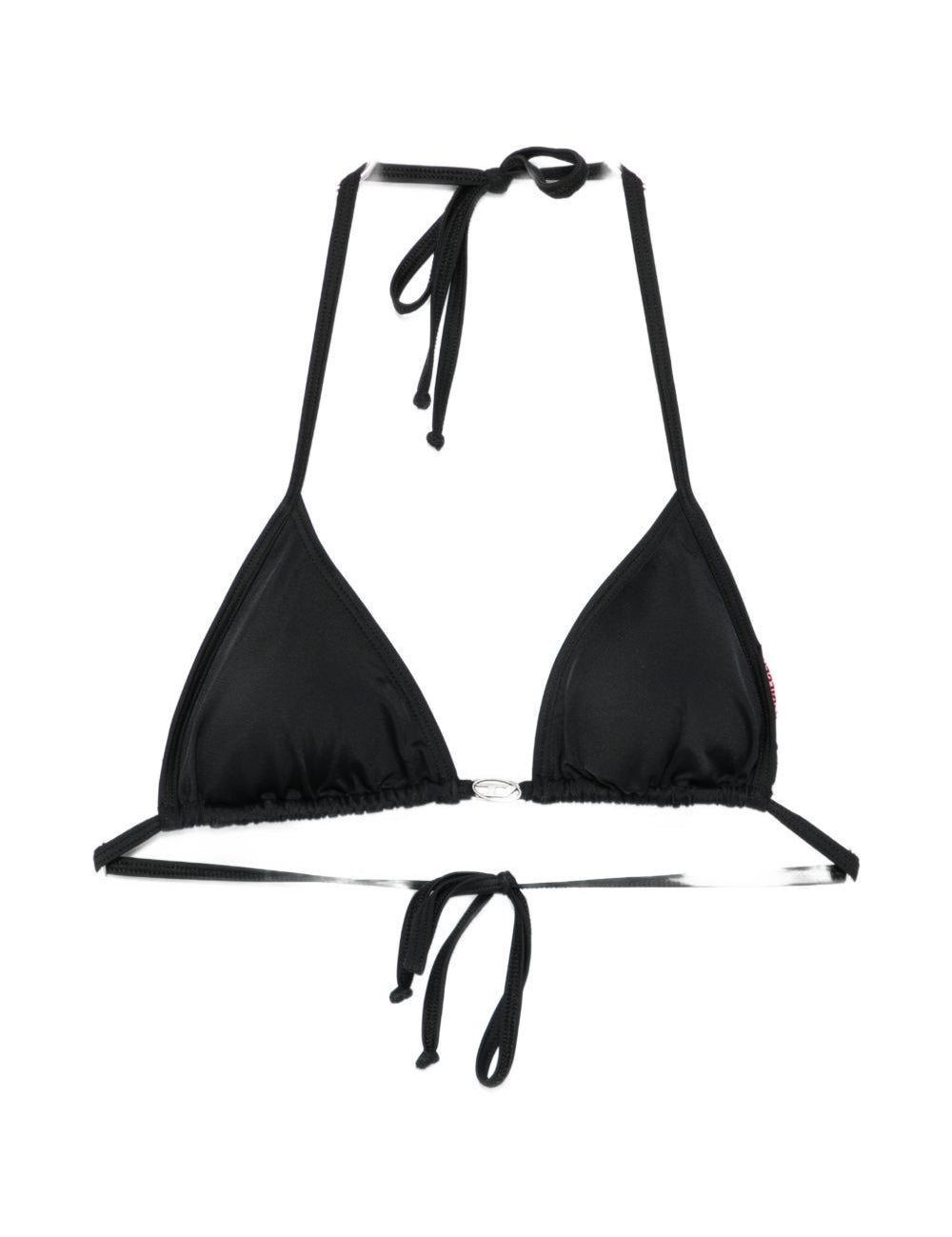 Bikini con logo in metallo in nero Diesel - donna 