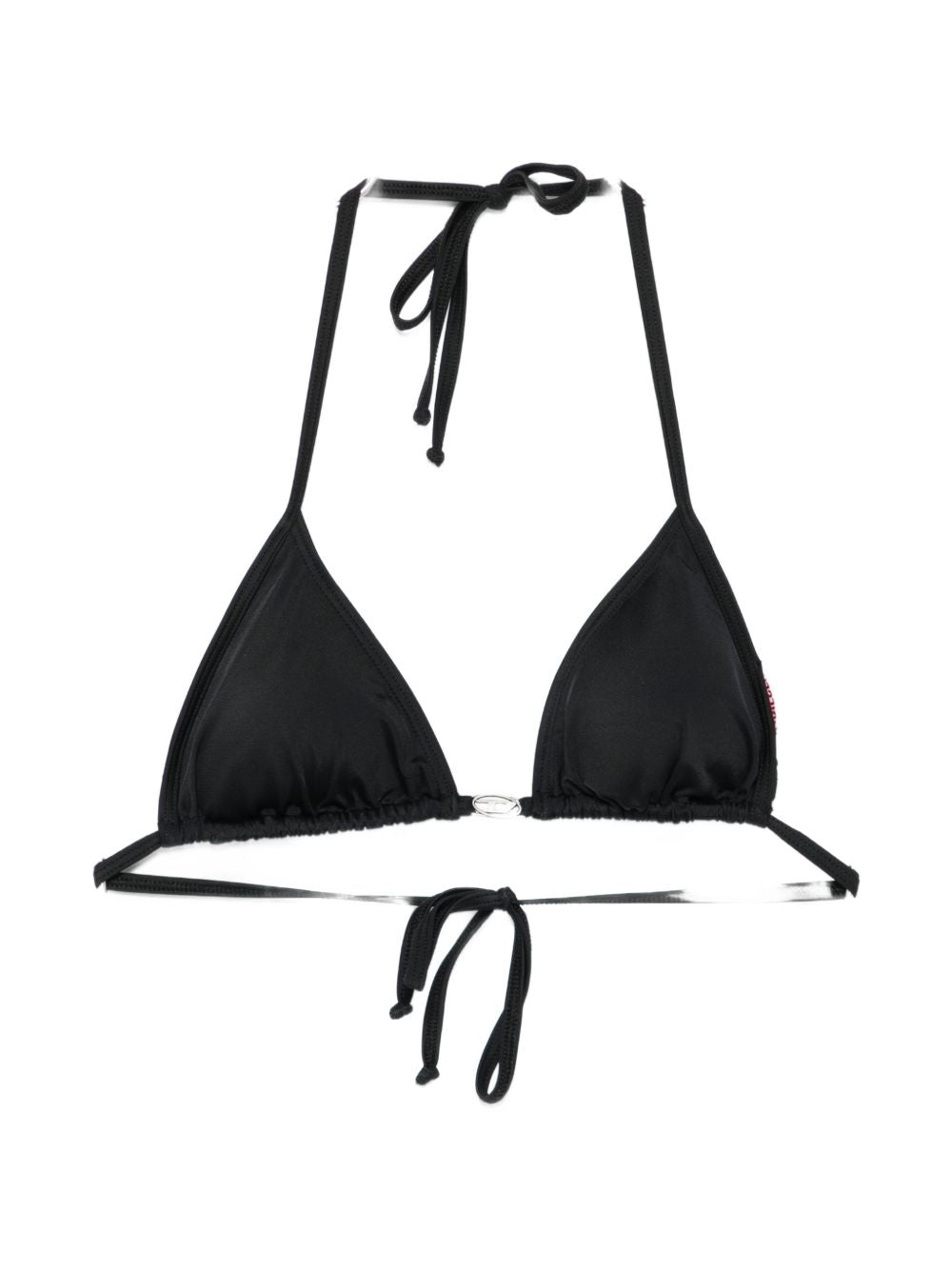 Bikini con logo in metallo in nero Diesel - donna 
