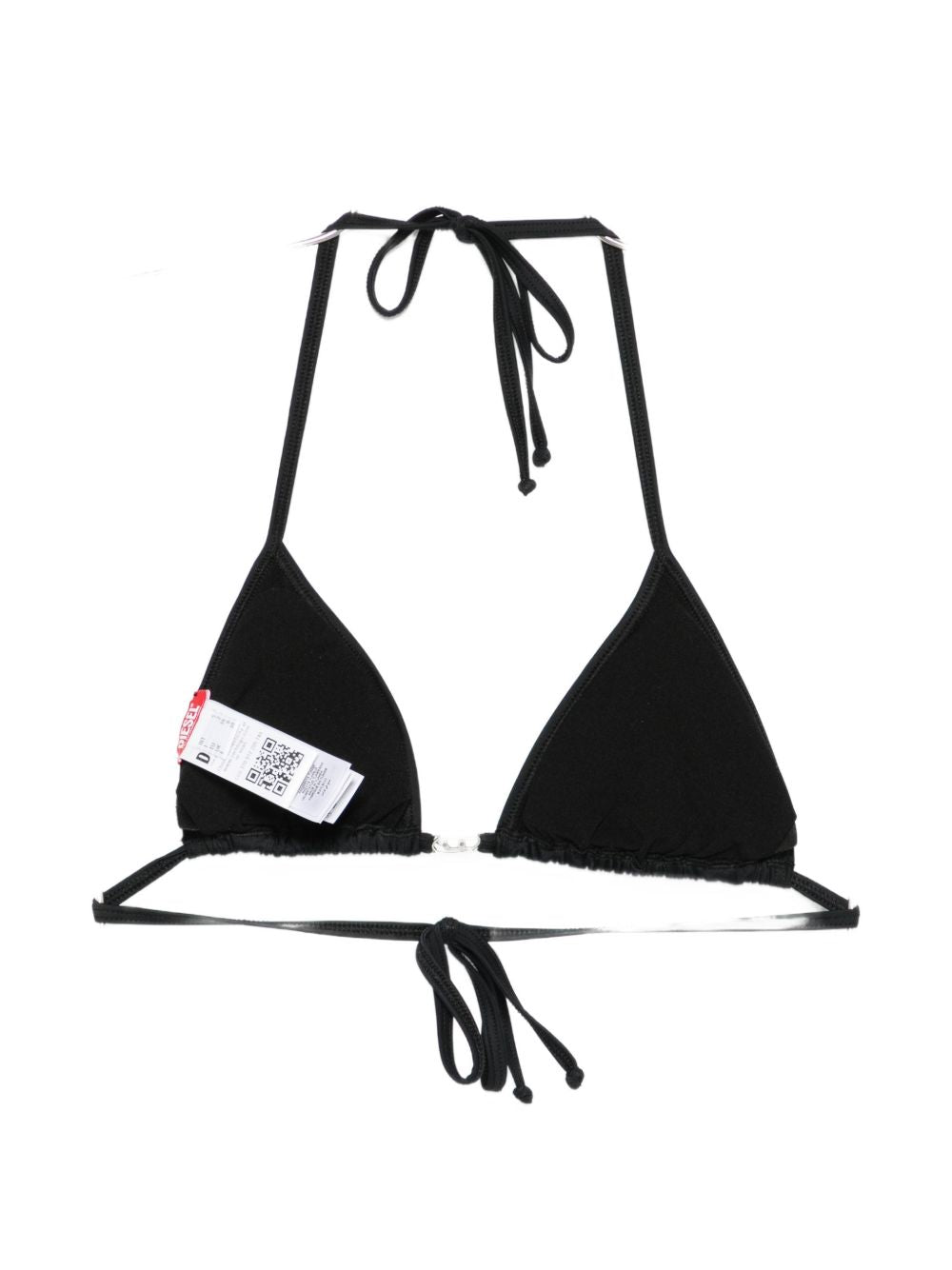 Bikini con logo in metallo in nero Diesel - donna 