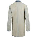 Blazer doppiopetto in lyocell in celeste Diesel - donna 