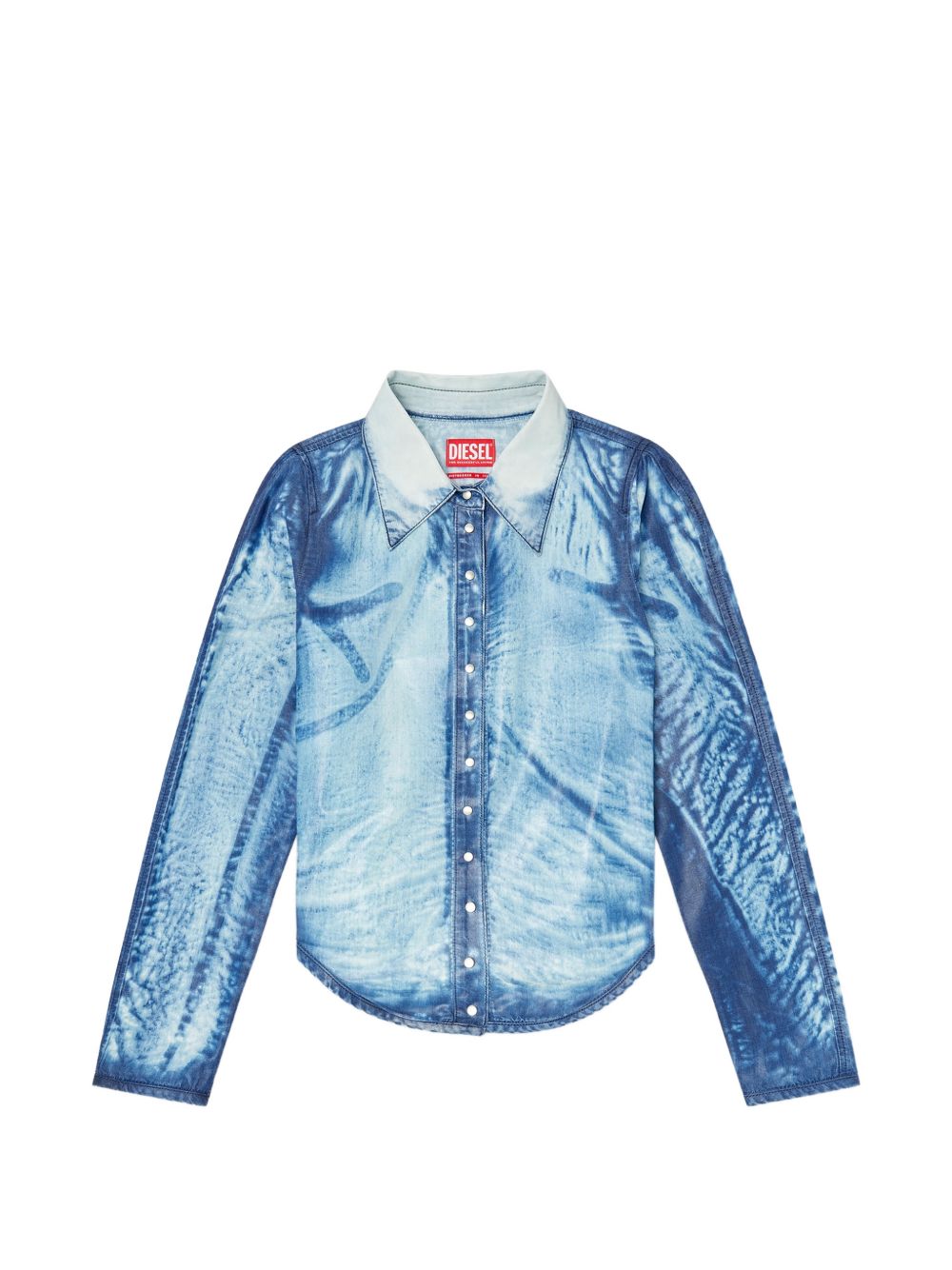 Camicia denim De-Lyria-Fsi in blu Diesel - donna 