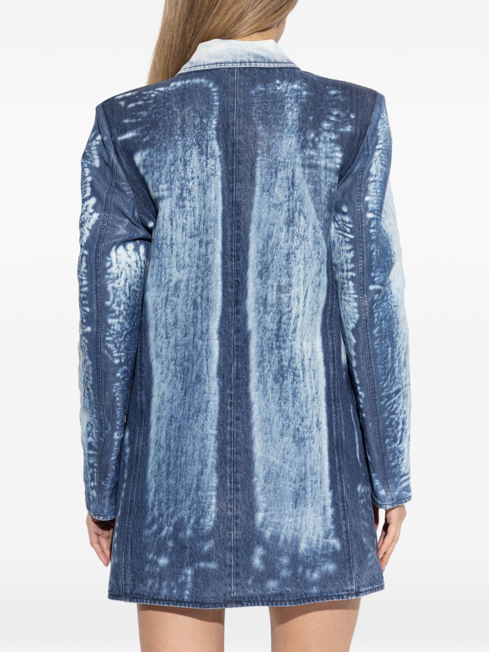 Cappotto denim De-Lyria-Fsi in blu Diesel - donna 