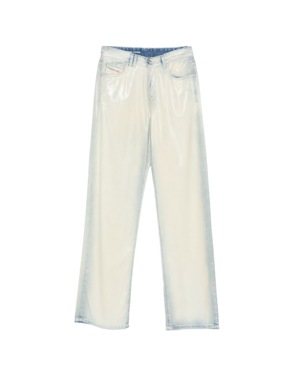 Jeans D-Sent 1971 in bianco e blu Diesel - donna 