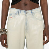 Jeans D-Sent 1971 in bianco e blu Diesel - donna 