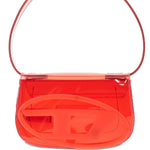 Borsa a spalla 1 dr trasparente in arancione Diesel - donna 