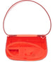 Diesel women's transparent 1dr shoulder bag in orange