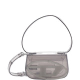 Borsa a spalla 1 dr trasparente in grigio Diesel - donna 