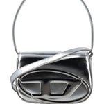 Borsa a spalla in pelle 1DR in argento Diesel - donna 