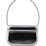 Borsa a spalla in pelle 1DR in argento Diesel - donna 