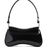 Borsa a spalla Play con placca logo in nero Diesel - donna 