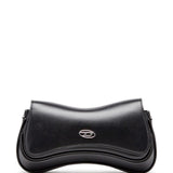 BORSA A SPALLA PLAY in nero Diesel - donna 