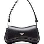 BORSA A SPALLA PLAY in nero Diesel - donna 