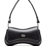 BORSA A SPALLA PLAY in nero Diesel - donna 