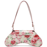 Borsa a spalla a fiori in bianco Diesel - donna 