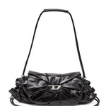 Borsa a spalla Scrunch-D in nero  Diesel - donna 