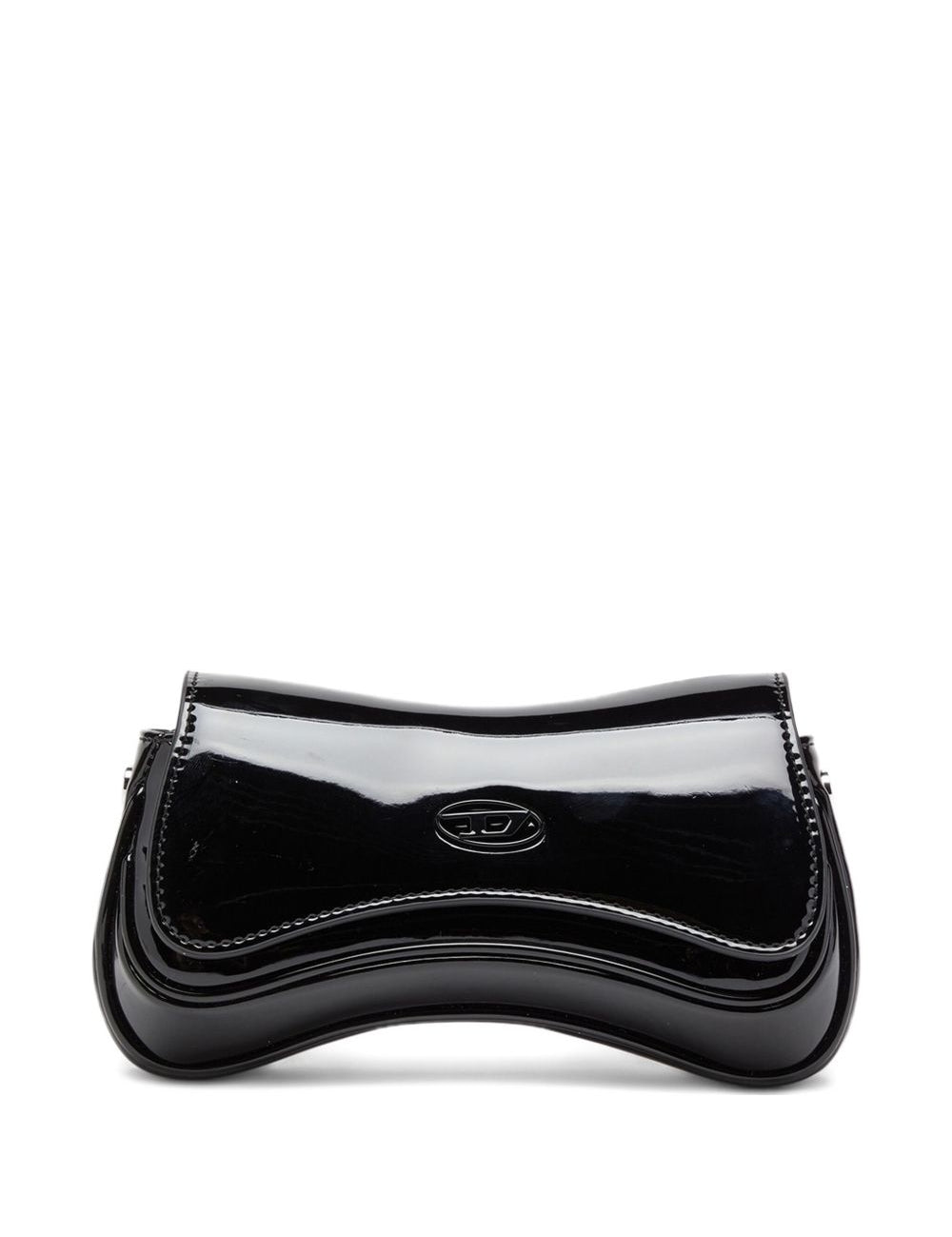Borsa a spalla play crossbody in nero Diesel - donna 