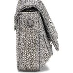 Borsa con cristalli in argento Diesel - donna 