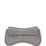 Borsa con cristalli in argento Diesel - donna 
