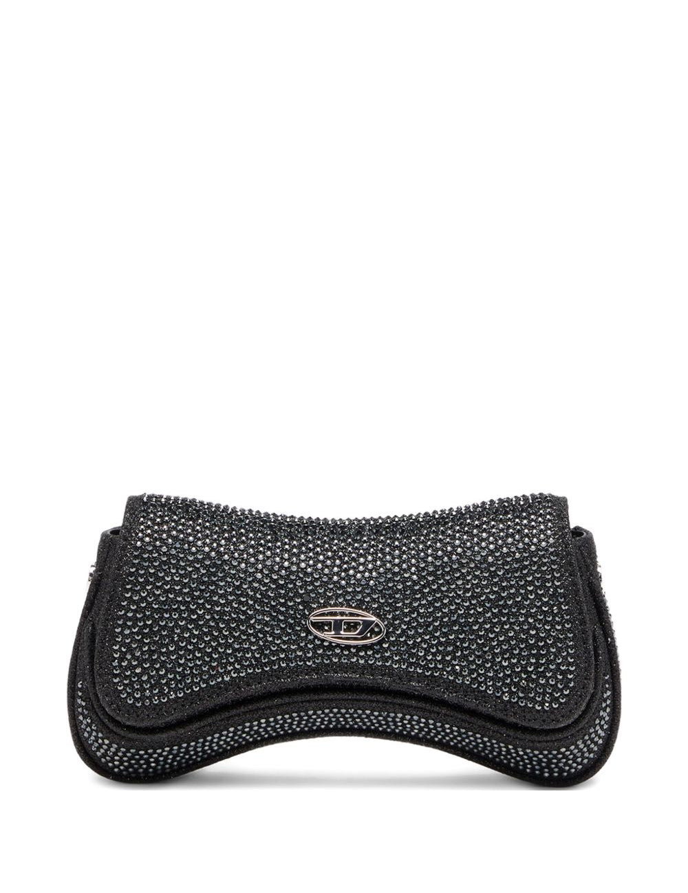 Borsa con cristalli in nero Diesel - donna 