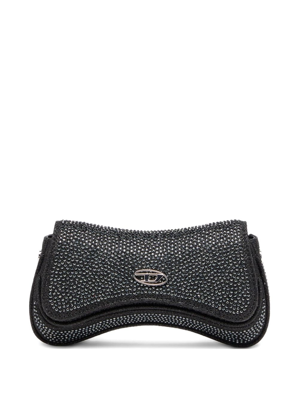 Borsa con cristalli in nero Diesel - donna 