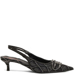 Décolleté con tacco d-venus sb in nero Diesel - donna 