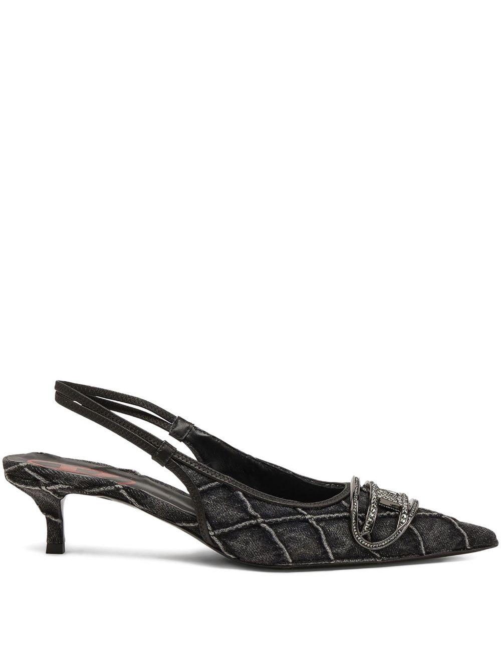 Décolleté con tacco d-venus sb in nero Diesel - donna 