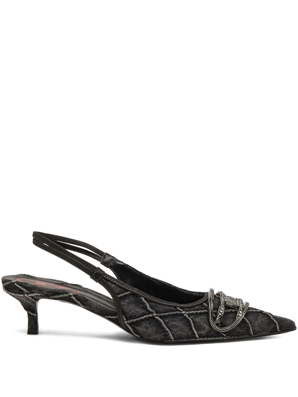Décolleté con tacco d-venus sb in nero Diesel - donna 
