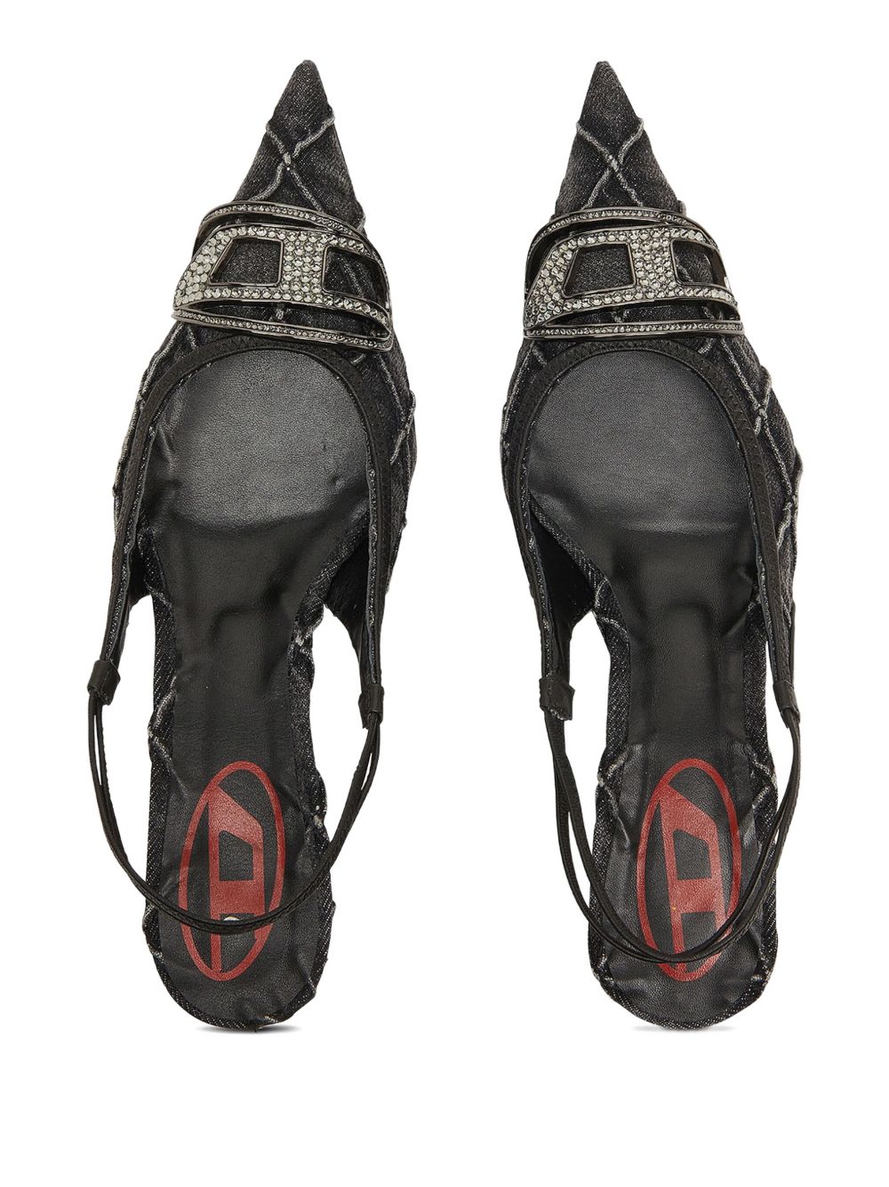 Décolleté con tacco d-venus sb in nero Diesel - donna 
