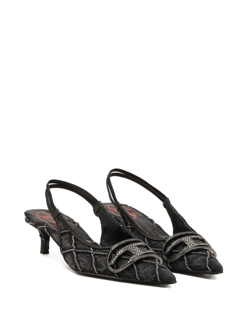 Décolleté con tacco d-venus sb in nero Diesel - donna 